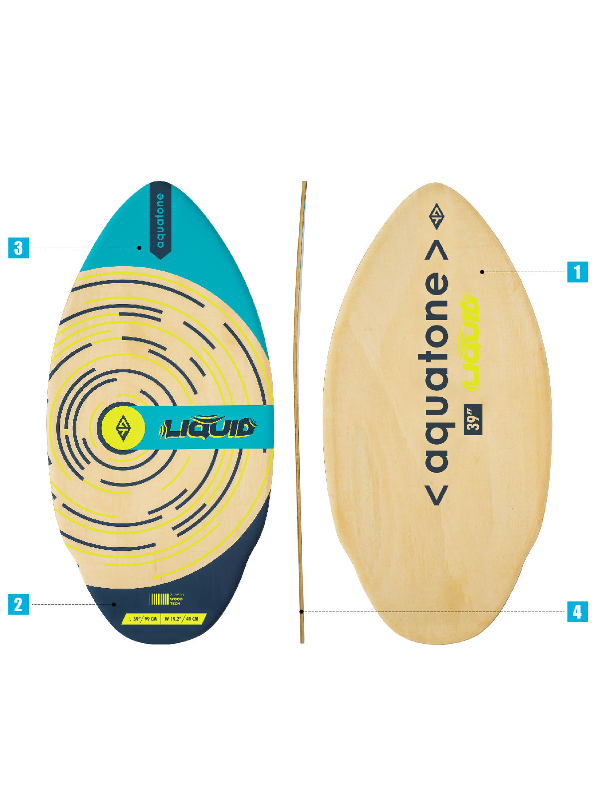 LIQUID 30 SKIM BOARD