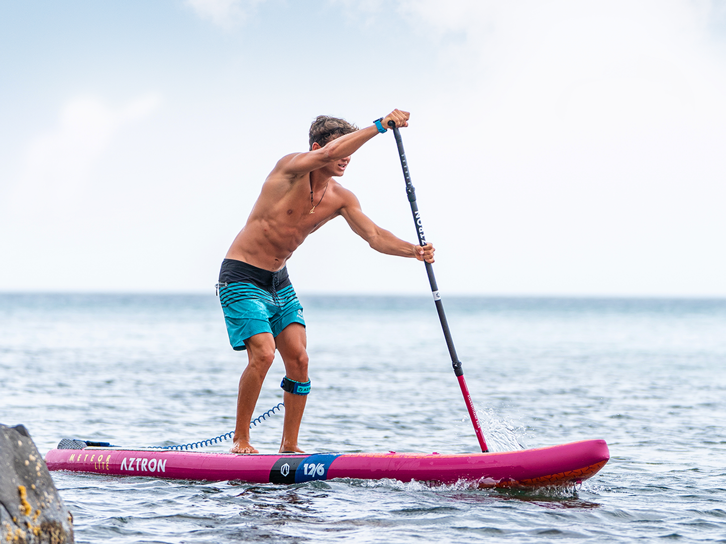 WAVE Men's Printed Boardshort 18-INCH