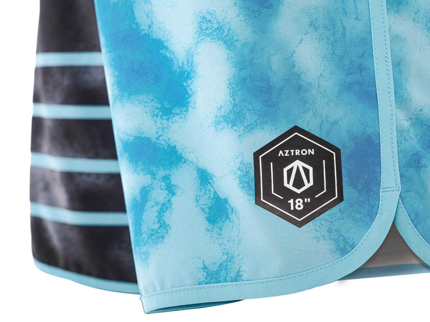 VIBE Men's Printed Boardshort 18-INCH