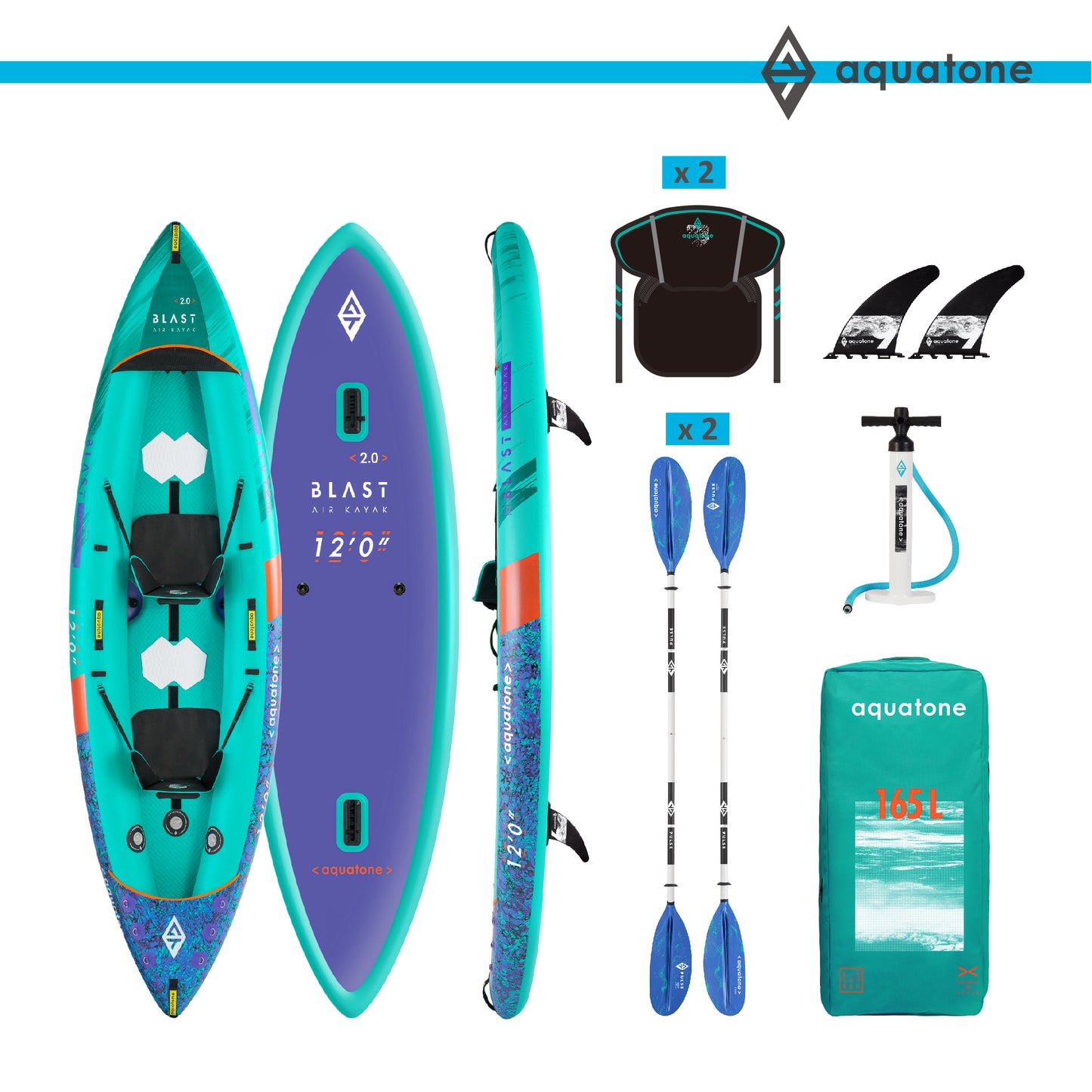 BLAST 12'0" RECREATIONAL KAYAK