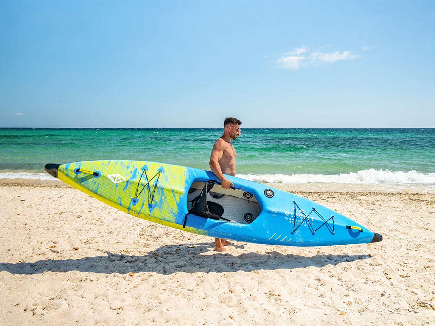 GLACIER 12'6" ADVANCED KAYAK 1-PERSON