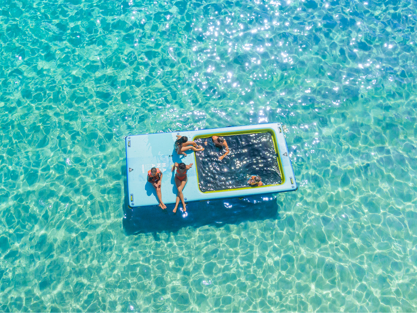 MANTA 15'6" POOL + SWIMMING PLATFORM