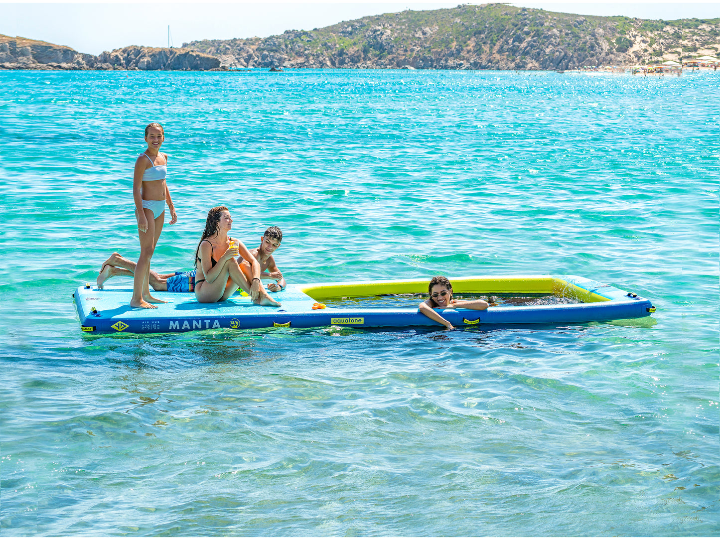 MANTA 15'6" POOL + SWIMMING PLATFORM
